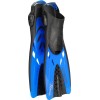Cressi Tonga Short Adjustable Open Heel Fins, Black/Blue, L/XL