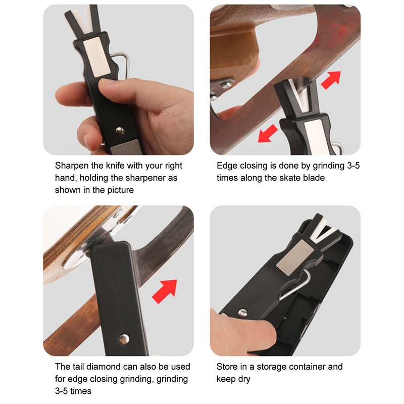 Ice Skates Blade Sharpener Ice Skates Blade Grinder Stone Knife