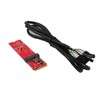 Ableconn M2MN-150E M.2 Converter Board for Key E M.2 Module