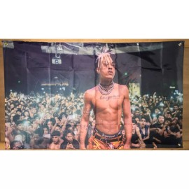 Unbranded XXXTENTACION Rap Flag Banner 3x5 Feet College Dorm Tapestry
