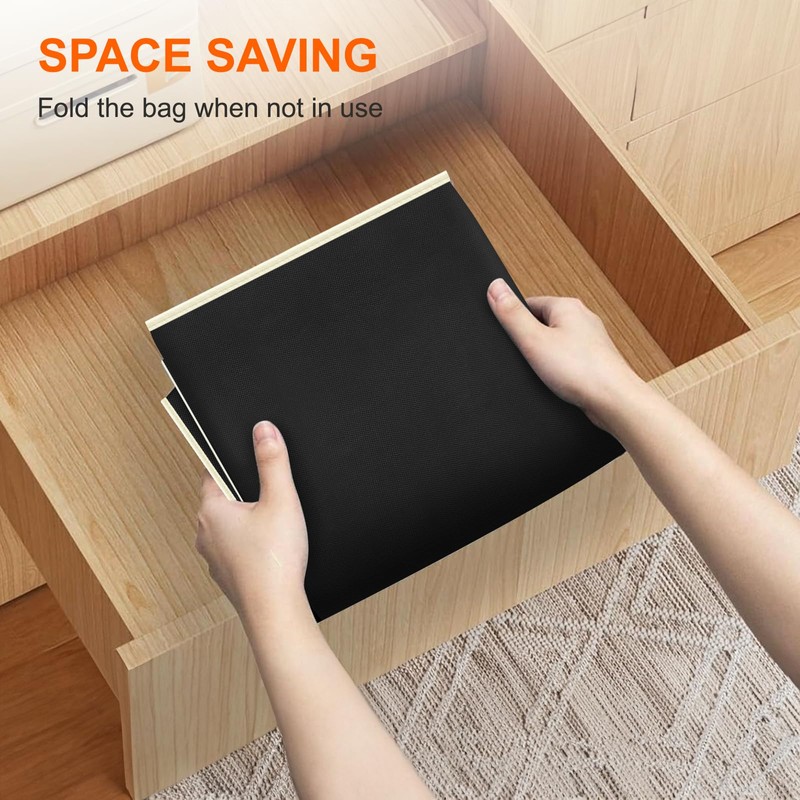 MISSLO King Comforters Storage Bag 120L for Blankets Clothes Sweaters