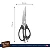 Baker's Secret - All Purpose Kitchen Scissors, 8.5" Stainless Steel