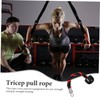 Kisangel Single Tricep Rope Single End Cable Attachment Fitness Pull