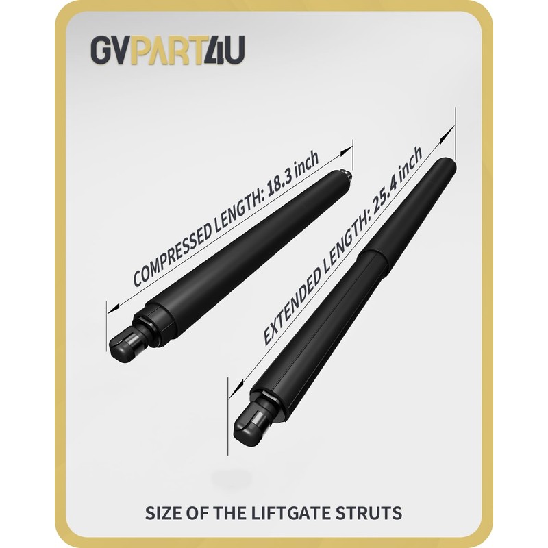 GVPART4U Power Liftgate Struts Fit for Ford Explorer Ford Police