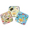 Traveling Mameshiba Mini Towel Handkerchief, Cute, Fluffy, Kids Hand Towel,