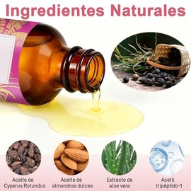 Natural Cyperus Rotundus Oil, Aceite Depilatorio para Mujeres y Hombres