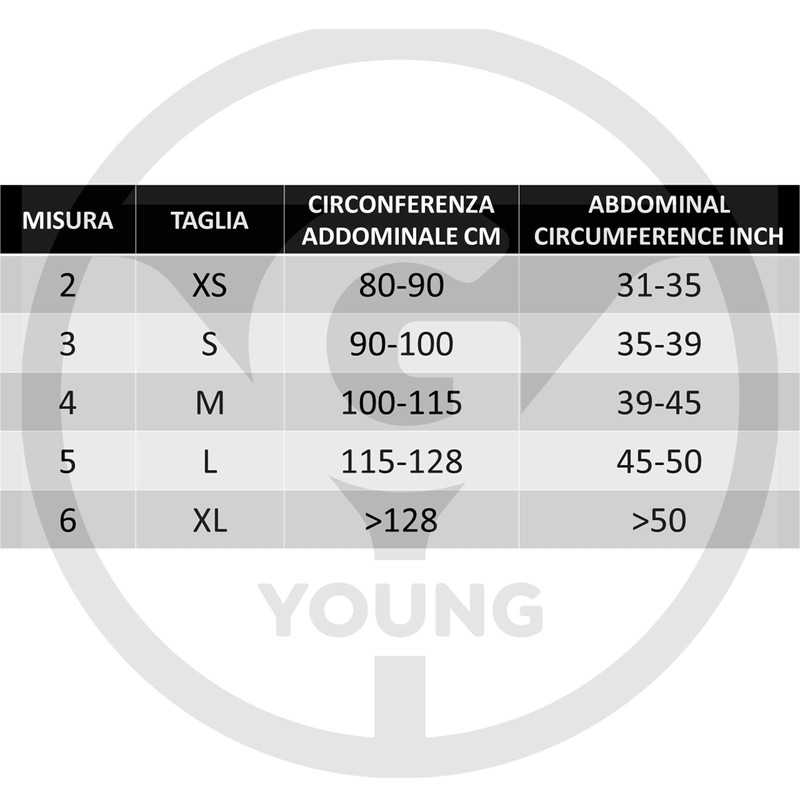 GYOUNG Lumbar Headband for Back Chest Girth Posture Corrector Support