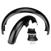 Citomerx Mudguard Front Rear Black for Simson S50 S51 S70