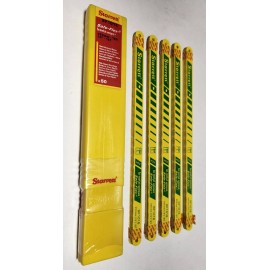 Starrett 50 Starrett Greenstripe Hacksaw Blades 10”X 18T SF1018 Sealed Packs Of 50 Blades