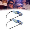 DLP-Link 3D Active Shutter Glasses, Left and Right Eye Rotation,