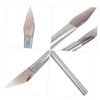 COHEALI 2pcs Agate Burnisher with Handle Jewelry Polishing Tool for