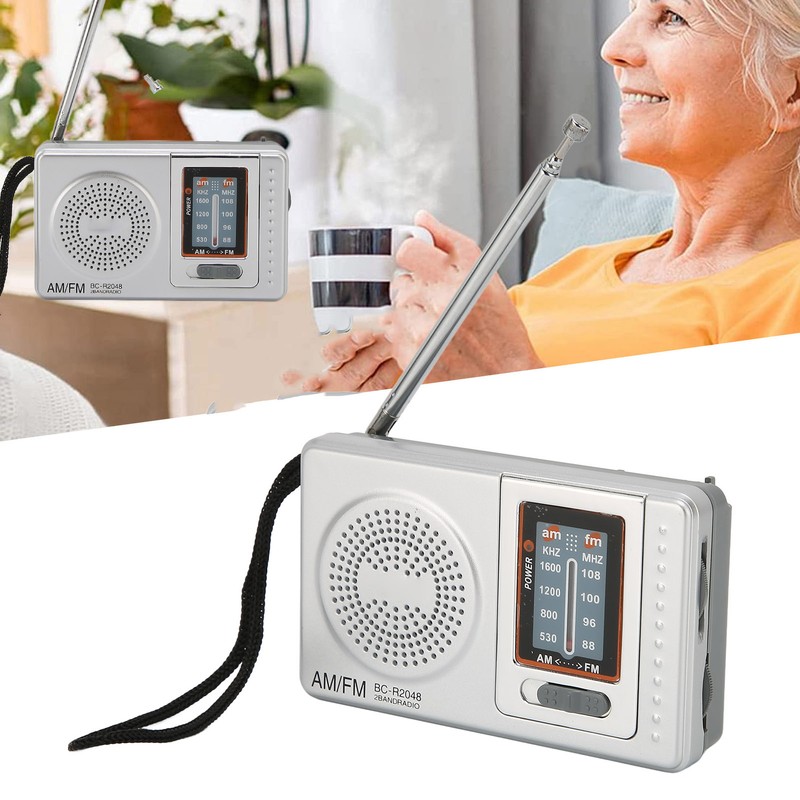 Portable Radio DSP Chip AM FM Transistor Radio with Built