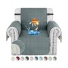 MAXIJIN Waterproof Chair Cover Chair Slipcovers, 23.5" Quilted Armchair Cover
