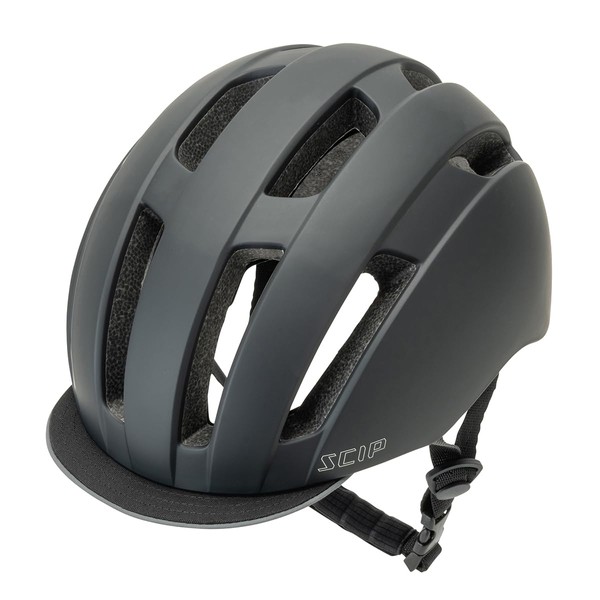 Dirtfreak XS16-5101 Cross Section SCIP Skipping Urban Helmet Matte Black