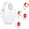 Daytech Wireless Caregiver Pager Vibration Alert System, SOS Emergency Call
