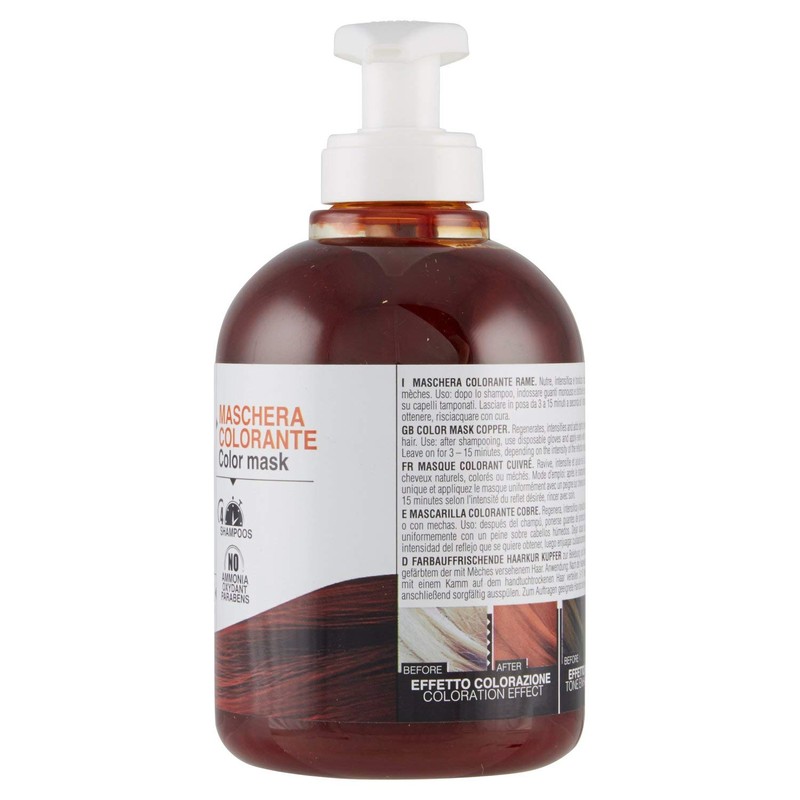 S.O.S Color & Go, Reflective and invigorating colour mask, copper,