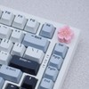Cmokifuly Rotary Knob for Mechanical Keyboard, Handmade Resin Cute Sakura