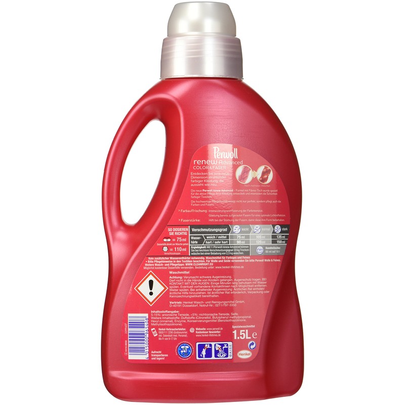 Perwoll Color Liquid Detergent - Renew Advanced - 1500 ml