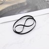 Create idea Pack of 2 Black Rubber Record Straps for