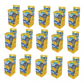 Sanelec Pack De 15 Focos Led Tipo A19 Luz Fría 9w Sanelec