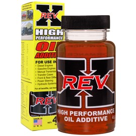 REV X High Performance Oil Additive - 4 fl. oz. (1 Pack)