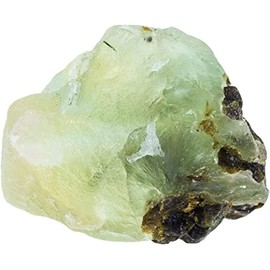 Natural Mineral Raw Stone for Crystal Therapy Meditation Crystals (Prehnite Raw 3-4cm)