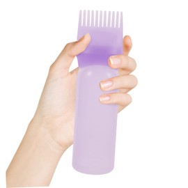 MERRYHAPY Hair Oiling Applicator Bottle Set Root Comb Applicator Bottles for Hair Dyeing
