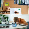 Pomodoro Timer for Kids, Productivity Timer with Loud Alarm, Digital
