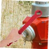 Operitacx Hydrantenschlüssel Bandschlüssel Sanitär Sprinklerschlüssel -bandschlüssel Filterflaschenschlüssel Klempnerwerkzeuge Gummibandschlüssel Kontermutterschlüssel
