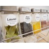 LALABEL Condiment Labels, Cafe Style Design, Spice, Herb Labels, 48