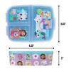 Gabby's Dollhouse Multi Compartment Lunch Box Set - Bento Box
