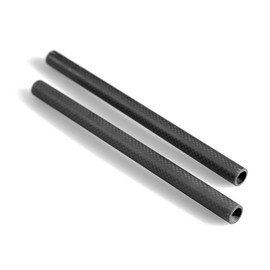 SMALLRIG 0.6 inch (15 mm) Rod System, Carbon Rod, Lightweight, 9 inches (22.5 cm), Camera Accessories, 2 Pieces per Pack - 1690