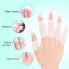 Mcvcoyh Gel Finger Supporter (12 Pieces), Finger Protection Cap, Knuckle