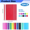 10 PCS A4 Project Folder Plastic Display Folders Presentation Folders