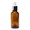 Meliars Frasco Gotero 30/10 Ml Ambar Cristal Bulbo Plata (60