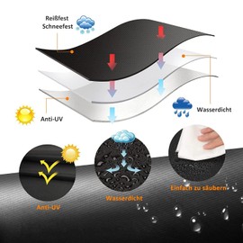 Barbecue Cover, Gas Grill Cover, Rainproof, BBQ Cover, Protective Cover, Dustproof Grill Tarpaulin, Grill Protection Cover, Weatherproof Cover