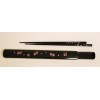 JapanBargain Set of 2 Black Japanese Travel Chopsticks with Case