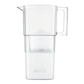 [High Removal 12 Items From to 2 Months Replacement] Pot Type Water Filter Brita (Brita) rikueri Black Memo