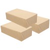 3 Pcs Couch Back Cushion Covers, Soft Polyester Backrest Cushion