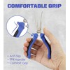 URASISTO 6 pcs Mini Pliers Set - Long, Bent, Needle