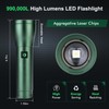 Sogidon Rechargeable Flashlights High Lumens 990,000L, 3 Modes Super Bright