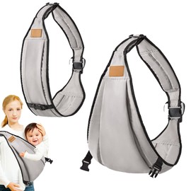 Breathable Side Baby Carrier - Ergonomic Child Carrier for Babies (0-36 Months) & Toddlers up to 20 kg, Adjustable Shoulder Straps & Multifunctional as a Carry Strap Baby & Toddler Carrier