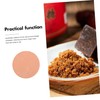 KICHOUSE 4pcs Terracotta Softener Discs Reusable Storage for Food Containers