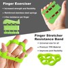 Hand Trainer Set with Adjustable Resistance, 5-Piece Finger Trainer Set