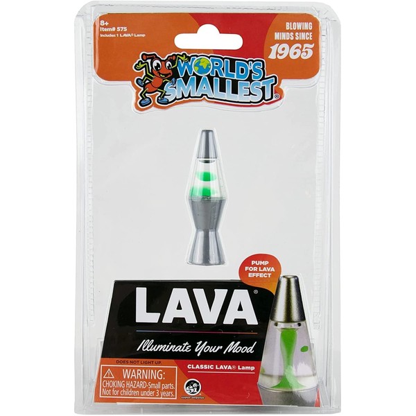 World's Smallest Lava Lamp (Red)