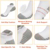 srclo Womens 6 Pairs Athletic Socks 4-7,Cushioned Trainer Ankle Socks