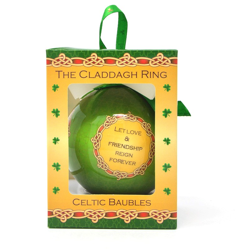 Royal Tara Claddagh Ring Celtic Bauble in Gift Box Traditional