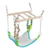 TRIXIE Small Animal Suspension Bridge, Hanging Cage Accessory with Hammock