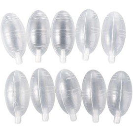 Htppzjr 10Pcs Squeaky Noise Maker Bb Squeakers Squeakers Repair Fix Insert Replacement Plastic Dog Cat Parrot Bird Rabbit DIY Toys Accessories Squeakers for Dog Squeaky Toys, Transparent