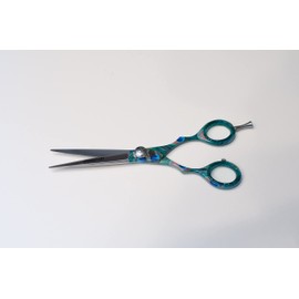 Hair Cutting Scissors Shears 6.5" Hairdressing Regular Scissor Japanese Stainless Steel with Detachable Finger Inserts